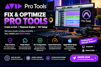 fix pro tools crash on exit, optimize playback engine and configure vst