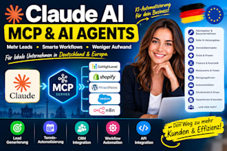 deutsch claude ai mcp gohighlevel salesforce wordpress shopify business n8n api