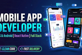 develop custom mobile apps for android and ios