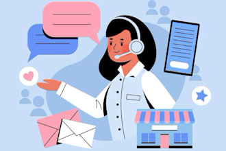 connect you and customers, both english and japanese