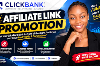 clickbank affiliate link promotion and affiliate marketing