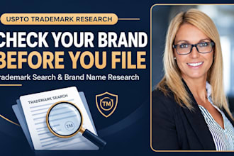 do uspto trademark search, trademark clearance search and brand name research