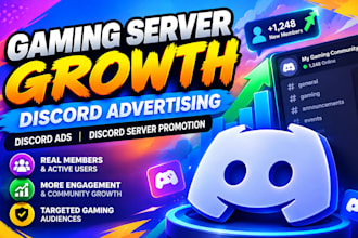 gaming server growth, discord advertising, discord ads, discord server promotion