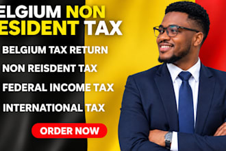 file your belgium tax return, vat and non resident property income tax