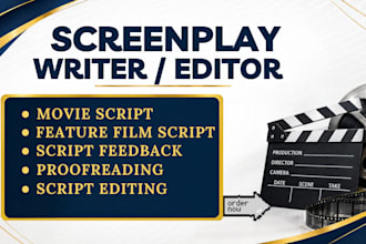 write script horror screenplay movie script proofreader script editor