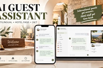 build multilingual ai guest communication assistant for italian hotels