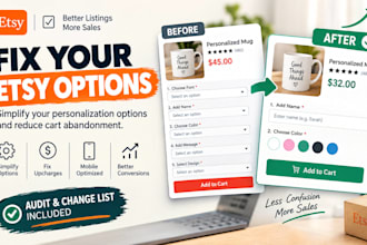 audit your etsy listing personalization to boost conversions