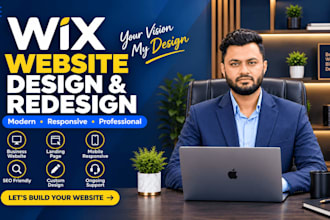 create wix website redesign wix website design