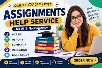 provide professional assignment help and academic support