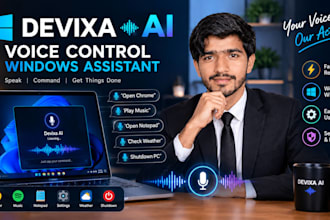 build a custom ai voice assistant to control your windows PC