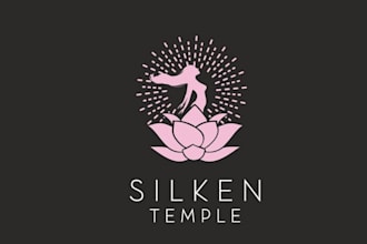 design modern cosmetics salon beauty logo