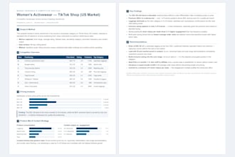 do competitor analysis and market research for your store