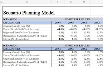 create a financial model, pitch deck, business strategy