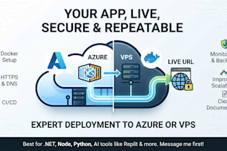 deploy and secure your web app with azure and docker