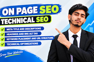 provide complete on page SEO and technical optimization