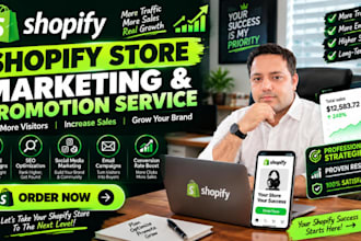 boost shopify sales, shopify marketing, ecommerce promotion