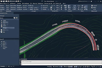 design road plans, road layouts and highway drawings