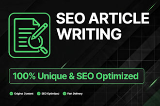 write 1000 words SEO article for your blog