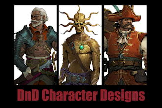 draw unique and appealing characters for your dnd campaign