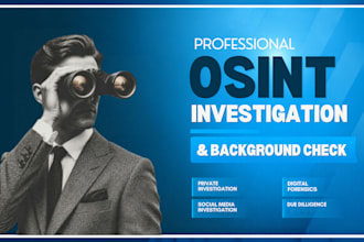 background check social media investigation due dilligence and private detective