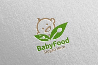 design a professional food and beverage logo