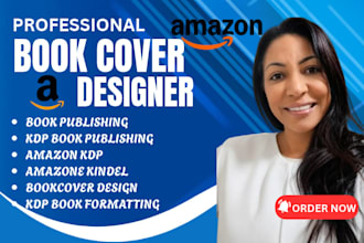 design a professional book cover ebook cover and amazon kdp cover