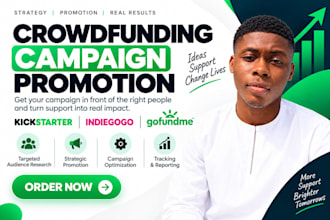 promote your kickstarter campaign plan