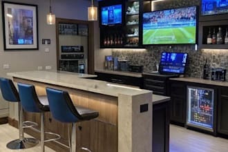 3d basement, home theater, bar, gaming room, wet bars and dry bars, area space