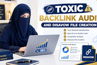 audit and disavow negative SEO backlinks