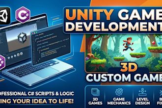 game on unity for you