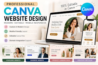 canva website design canva landing page canva website canva