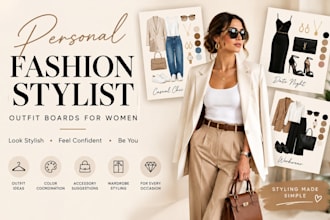 be your personal fashion stylist and create stylish outfits for women