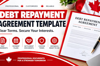 prepare a debt repayment agreement template