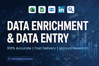 do data enrichment data entry for your company