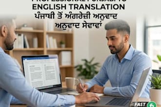 translate between punjabi and english accurately