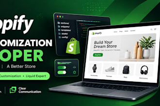 build shopify product page