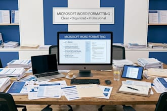 format and edit professional microsoft word documents
