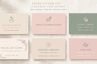 design premium luxury business card design