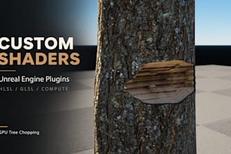create custom hlsl glsl shaders and unreal engine plugins