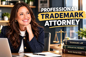 do your US trademark search clearance report and trademark filing as a licensed