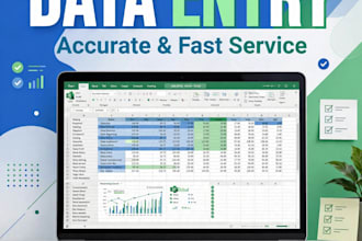 do data entry, typing work, copy paste and web research
