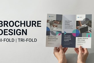 design a modern and professional business brochure