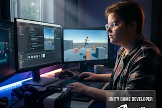 create 2d 3d unity games with ai