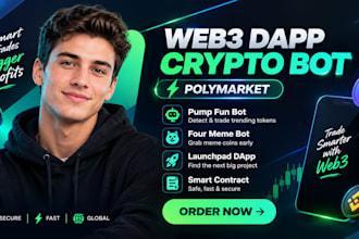 build polymarket bot, pump fun, solana trading bot, copy trading, telegram bot