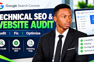 do technical SEO, website audit, and google search console indexing