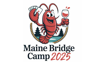 design mascot maine bridge camp logo