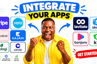stripe integration xero flodesk kajabi ecologi circle levitate skool bonjoro kit