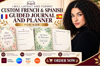 do journal formatting layout and design francaise journal and espagnole journal