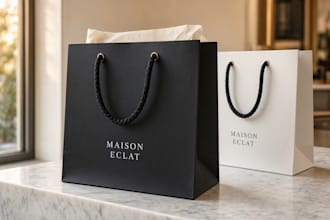 design custom paper shopping bags for your business