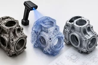 do reverse engineering cad, 3d scan to cad, mechanical reverse engineering